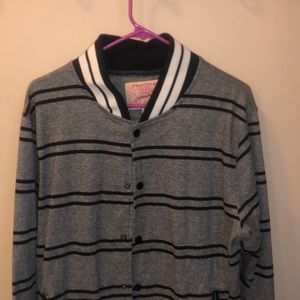 Striped Light Jacket Varsity type